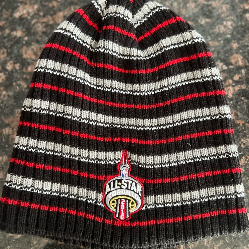 Adidas Black and Red NBA All-Star 2016 Toronto Beanie